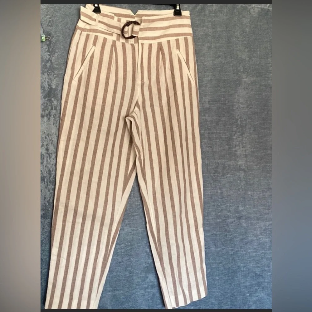 Pants. Anthropologie linen slacks. Size 6. New. No tags - Picture 1 of 6